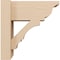 Ekena Millwork 6-in W x 12-in D x 12-in H Balboa Trad Rough Cedar Woodgrain TimberThane Outlooker, Primed Tan OUTUR060X12X12BOA04RCPR - alternate 4
